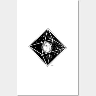 Octahedron by Skye Rain Art Posters and Art